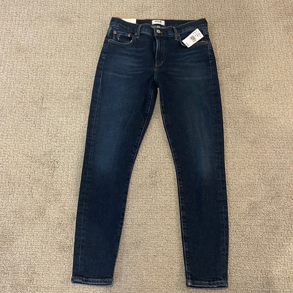 NWT AGOLDE Sophie Ankle Jean in Cabana - Size 28